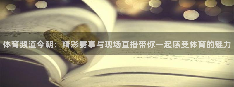 体育频道今朝：精彩赛事与现场直播带你一起感受体育的魅力